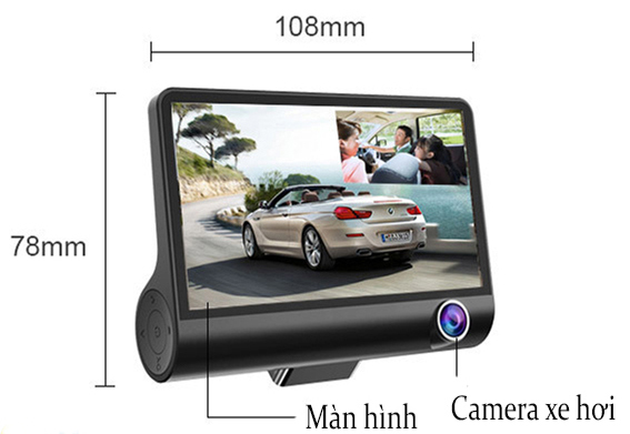 Camera hành trình LG Smart Life G8 - Ghi hình trước, trong và sau xe - sieuthitayninh.vn