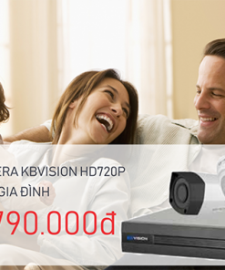Trọn bộ 1 - 4 Camera Kbvision HD 720p